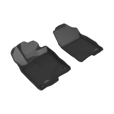 3D MAXpider 2022 Honda Civic Kagu 1st Row Floormat - Black thumbnail 1
