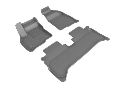 3D MAXpider Chevrolet Bolt EUV 2022-2022 Kagu Gray Row 1 Row 2 thumbnail 1