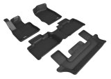 3D MAXpider 2020-2021 Ford Explorer 1st/2nd/3rd Row Floor Mats - Black thumbnail 1