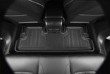 3D MAXpider 17-21 Tesla Model X Folding 7-Seat Elitect 1st 2nd 3rd Row - Floor Mat Set (Black) thumbnail 3