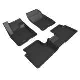 3D MAXpider 21-22 Ford Bronco Sport Kagu 1st 2nd Row - Floor Mat Set (Black) thumbnail 9