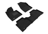 3D MAXpider 13-18 Hyundai Santa Fe Sport Elegant 1st 2nd Row - Floor Mat Set (Black) thumbnail 1