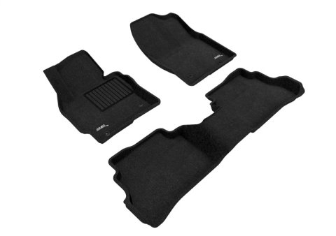 3D MAXpider 13-16 Mazda Cx-5 Elegant Black 1st 2nd Row - Floor Mat Set (Black) thumbnail 6