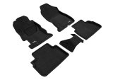 3D MAXpider 17-22 Subaru Impreza Elegant 1st 2nd Row - Floor Mat Set (Black) thumbnail 1