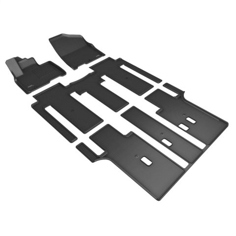 3D MAXpider 21-23 Kia Carnival / Sedona 8-Passenger Kagu Black R1 R2 R3 thumbnail 1
