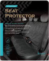 3D MAXpider Universal Bench Seat Defender - Black thumbnail 1