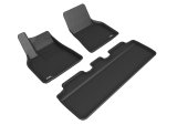 3D MAXpider 2020-2020 Tesla Model Y Kagu 1st Row Floormat - Black thumbnail 2