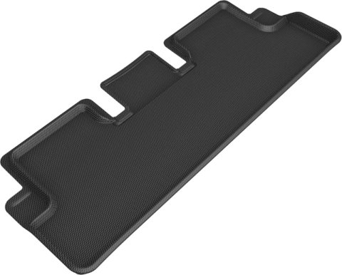 3D MAXpider 2020-2021 Tesla Model 3 Kagu 2nd Row Floormats - Black thumbnail 1