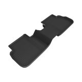3D MAXpider 2022 Honda Civic Kagu 2nd Row Floormat - Black (W Rear Usb Port) thumbnail 1