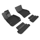 3D MAXpider 18-23 BMW 8 Series Kagu Floor Mat- Black R1 R2 thumbnail 1