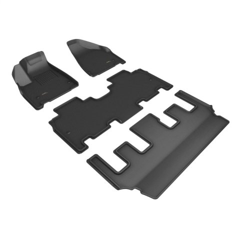 3D MAXpider 21-23 Chrysler Pacifica Pinnacle Kagu Floor Mat- Black R1 R2 R3 thumbnail 1