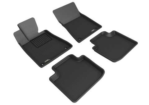 3D MAXpider 05-11 Lexus Gs Kagu Floor Mat- Black R1 R2 thumbnail 1