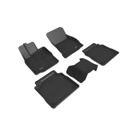 3D MAXpider 18-20 Lexus Ls Series Kagu Floor Mat- Black R1 R2 thumbnail 1