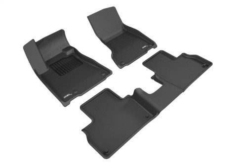 3D MAXpider 17-18 Maserati Levante Kagu Floor Mat- Black R1 R2 thumbnail 1