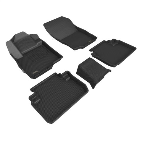 3D MAXpider 18-23 Mitsubishi Eclipse Cross Kagu Floor Mat- Black R1 R2 thumbnail 1