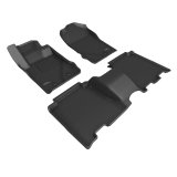 3D MAXpider 21-24 Ford Bronco Kagu Floor Mat 1st/2nd Row - Black thumbnail 1