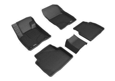 3D MAXpider 20-24 Ford Escape Gasoline Kagu Black R1 R2 (3Pcs R2) thumbnail 1