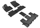 3D MAXpider 21-23 Kia Sorento 6-Seat Kagu Black R1 R2 R3 thumbnail 1