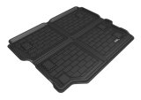 3D MAXpider 18-24 Jeep Wrangler Unlimited (Jl) No Sub No Flat Floor Cross Fold Kagu Blk Cargo Liner thumbnail 1