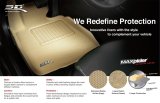 3D MAXpider 2019-2023 Genesis G70 RWD Kagu 1st & 2nd Row Floormat - Black thumbnail 2