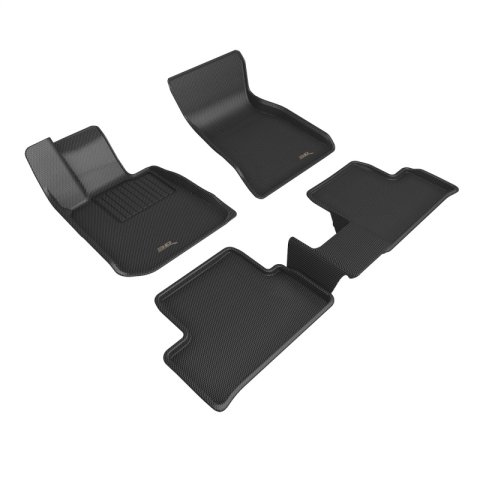 3D MAXpider 22-23 BMW i4 (G2 6) R1 R2 Floor Mat - Kagu Black thumbnail 1