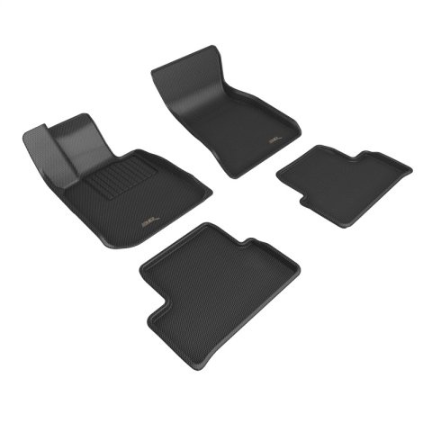 3D MAXpider 22-23 BMW i4 (G2 6) R1 R2 Floor Mat - Kagu Black thumbnail 2