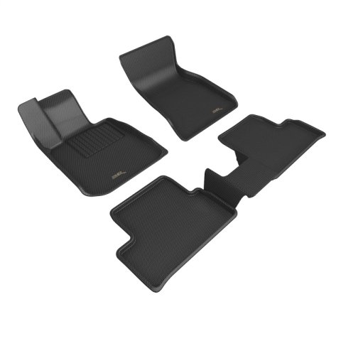 3D MAXpider 22-23 BMW i4 (G2 6) R1 R2 Floor Mat - Kagu Black thumbnail 3