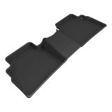 3D MAXpider 23-24 Kia Sportage Gas Kagu Black Floor Mat - Row 2 thumbnail 1