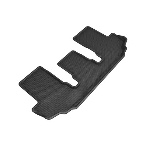 3D MAXpider 20-23 Toyota Highlander Kagu Black Floor Mat - Row 3 thumbnail 1