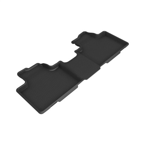 3D MAXpider 20-23 Toyota Highlander Kagu Black Floor Mat - Row 2 thumbnail 1