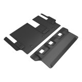 3D MAXpider 21-24 Toyota Sienna 8-Seat Kagu 3rd Row Floormats - Black thumbnail 1