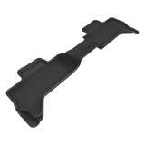 3D MAXpider 22-24 Toyota Tundra Double Cab Kagu 2nd Row Floormats - Black thumbnail 1