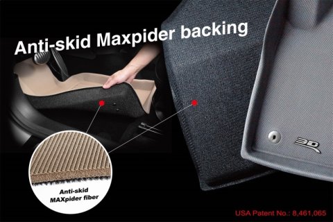 3D MAXpider 16-23 Mazda CX-9 7-Seat Maxtrac Black R1 R2 R3 thumbnail 4