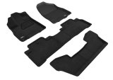 3D MAXpider 17-20 Acura MDX 6-Seat Elegant Black R1 R2 R3 thumbnail 1