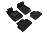 3D MAXpider 06-11 BMW 3 Series Sedan (E90) Rwd Elegant Black R1 R2 thumbnail 1