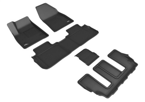3D MAXpider 20-24 Cadillac Xt6 With Bucket 2Nd Row Kagu Black R1 R2 R3 thumbnail 1