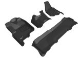 3D MAXpider 12-16 Ford F-250 / 350 / 450 Supercrew Kagu Black R1 R2 thumbnail 1