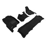 3D MAXpider 12-16 Ford F-250 Crew Cab Elegant Black R1 R2 thumbnail 1