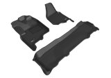 3D MAXpider 12-16 Ford F-250 / 350 / 450 Supercrew Kagu Black R1 R2 thumbnail 1