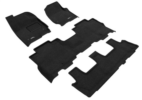 3D MAXpider 18-24 Ford Expedition 8-Seat Elegant Black R1 R2 R3 thumbnail 1