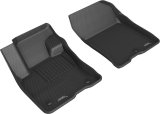 3D MAXpider 21-24 Ford Bronco Sport Kagu Black R1 For Vinyl Floors thumbnail 1