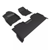 3D MAXpider 22-24 Ford F-150 Super Crew Bench Seat Kagu Black R1 R2 thumbnail 6