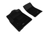 3D MAXpider 14-18 GMC Sierra 1500 / 2500Hd / 3500Hd Regular Cab Kagu Black R1 (Single Row Set) thumbnail 1