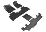 3D MAXpider 21-24 GMC Yukon Xl 7-Seat Kagu Black R1 R2 R3 thumbnail 1