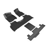3D MAXpider 21-24 GMC Yukon 7-Seat Kagu Black R1 R2 R3 thumbnail 1