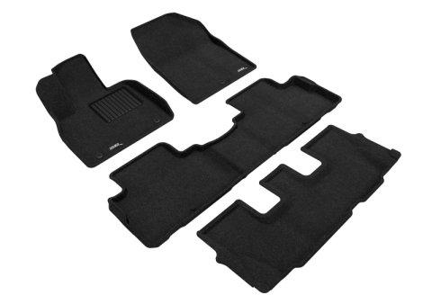 3D MAXpider 20-24 Hyundai Palisade 8-Seat Elegant Black R1 R2 R3 thumbnail 6