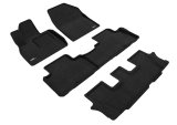 3D MAXpider 20-24 Kia Telluride 8-Seat Elegant Black R1 R2 R3 thumbnail 1