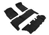 3D MAXpider 17-18 Nissan Armada With Bench 2nd Row Elegant Black R1 R2 R3 thumbnail 1