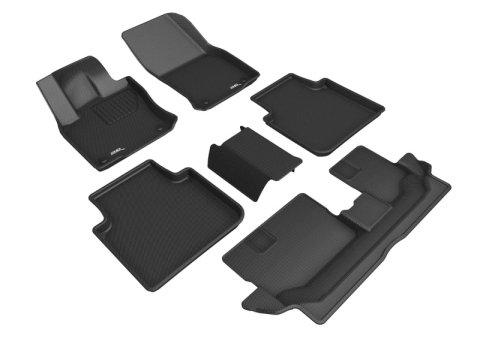 3D MAXpider 18-24 Volkswagen Tiguan 7-Seats Kagu Black R1 R2 R3 thumbnail 5