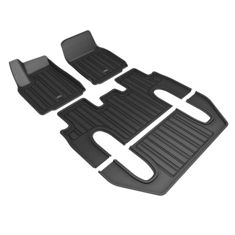 3D MAXpider 22-24 Tesla Model X 6-Seat Elitect Black R1 R2 R3 thumbnail 5